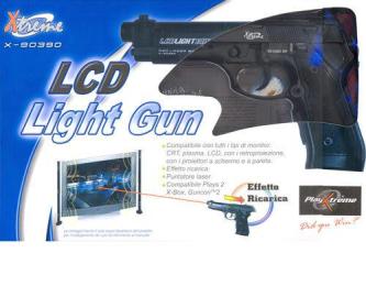 PS2 Pistola Light Gun per Video LCD - XT