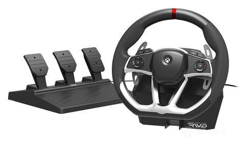 HORI XBX Volante + Pedaliera Force Feedback Racing Wheel DLX
