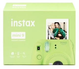 FUJIFILM Instax MINI 9 Verde+Pellicole