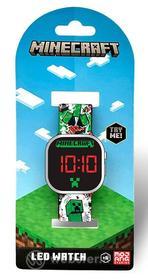 Orologio da Polso Digitale Minecraft Creeper Verde