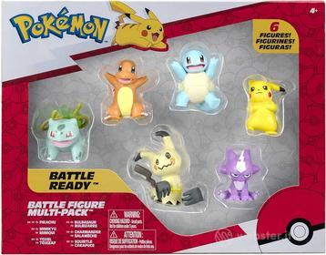 Pokemon Battle Figure M-Pack Battle Ready 6pz Pikachu Angry