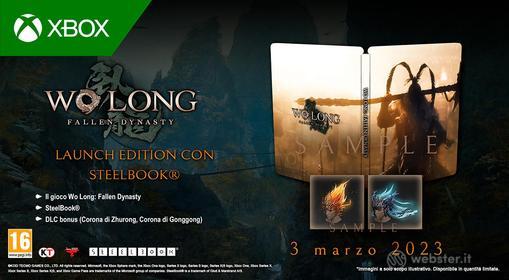 Wo Long Fallen Dynasty Steelbook Edition