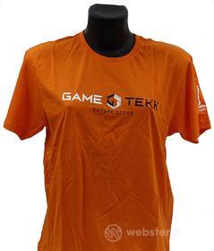 T-Shirt Collo tondo Arancione GameTekk Uomo L