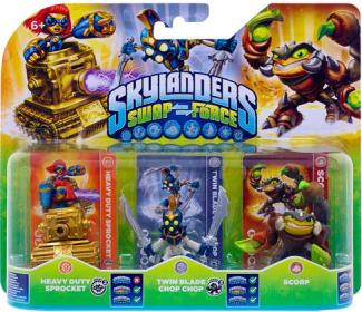 Skylanders Triple Pack D (SF)