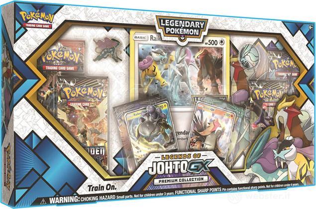 Pokemon Leggende di Johto Premium GX Box Pokemon Leggende di Johto Premium GX Box