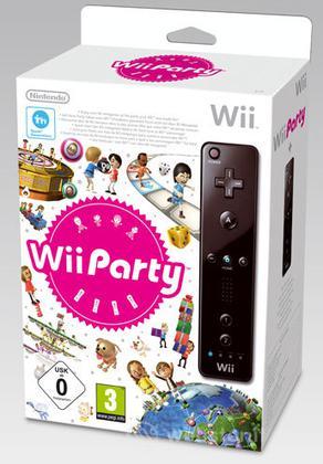 Wii Party + Telecomando Nero