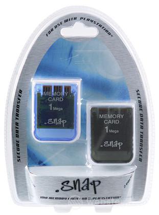 SNAP PS - Memory Card 1 Mb doppie