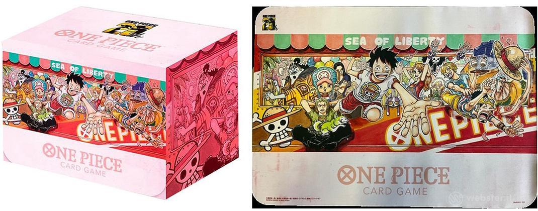One Piece Card Case & Playmat 25th Edition