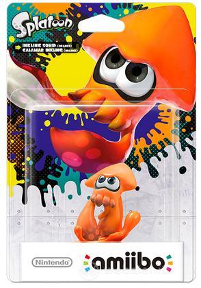 Amiibo Splatoon Calamaro Inkling-arancio