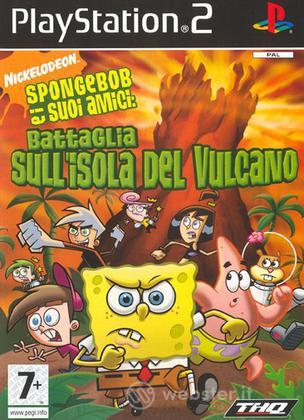 SpongeBob Battaglia Isola del Vulcano