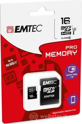 MicroSD + Adapter 16GB Pro (3D - 4K) MicroSD + Adapter 16GB Pro (3D - 4K)