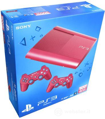 Playstation 3 500GB Red+2 D.Shock Red