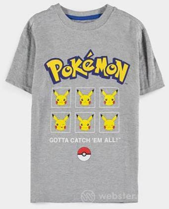 T-Shirt Boy Pokemon Pikachu 98/104