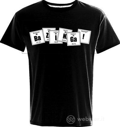 T-Shirt Big Bang Theory Bazinga Form. L