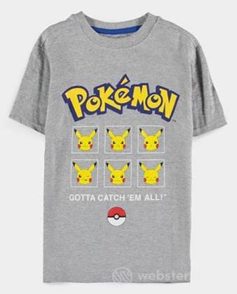 T-Shirt Boy Pokemon Pikachu 110/116