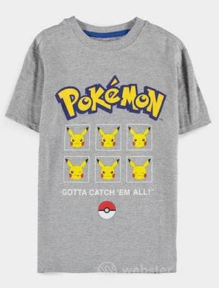 T-Shirt Boy Pokemon Pikachu 122/128