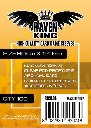 RAVEN KING - Bustine Protettive 80x120mm RAVEN KING - Bustine Protettive 80x120mm