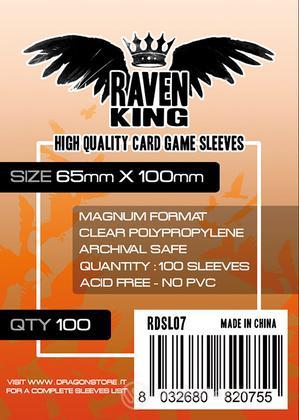 RAVEN KING - Bustine Protettive 65x100mm RAVEN KING - Bustine Protettive 65x100mm
