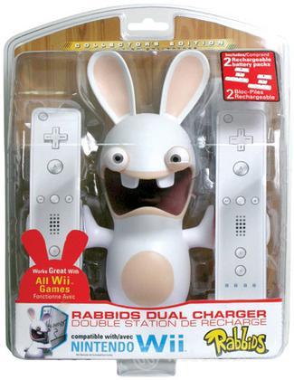 MAD CATZ WII Dual Charger Rayman Rabbids