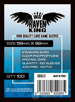 RAVEN KING Bustine Protettive 59x92mm RAVEN KING Bustine Protettive 59x92mm
