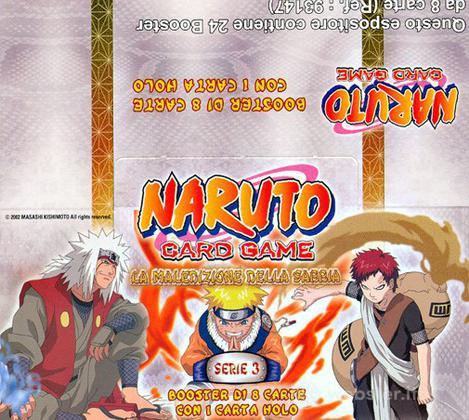 Naruto Buste La Maledizione Sabbia 24 pz Naruto Buste La Maledizione Sabbia 24 pz