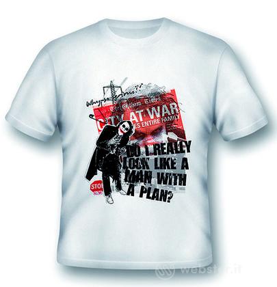 T-Shirt Joker A Man With a Plan L