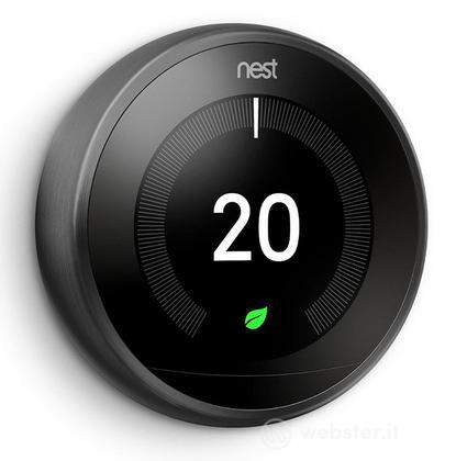 Google Nest Termostato Intelligente-Nero