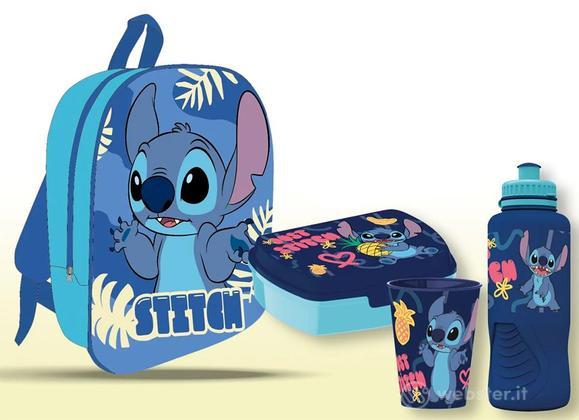 Zaino 3D Bambino + Gift Set 3 in 1 Lilo & Stitch Stitch