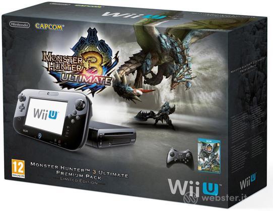 Wii U Monster Hunter 3 Ult. Premium Pack