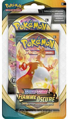 Pokemon Fiamme Oscure Blister 2 bustine Pokemon Fiamme Oscure Blister 2 bustine