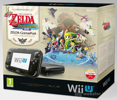 Wii U Zelda Wind Waker HD Premium Pack