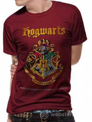 T-Shirt Harry Potter-Stemma Hogwarts-M