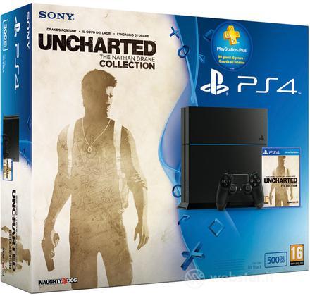 Playstation 4 + Uncharted + PS Plus 90
