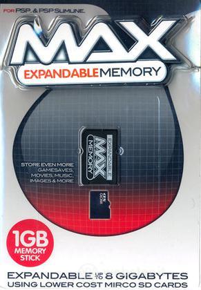 PSP Expandable Memory A.+ Card 1GB DATEL
