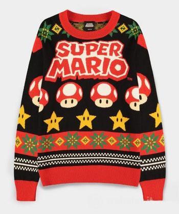 Maglione Natale Mario Fungo XXL