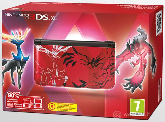 Nintendo 3DS XL Red Pokemon X&Y Ltd Ed.