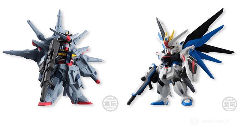 Figure Gundam Freedom & Providence Figure Gundam Freedom & Providence