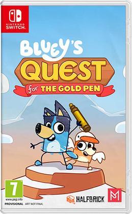 Bluey's Quest for the Gold Pen