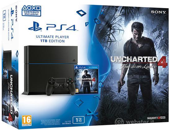 Playstation 4 1TB + Uncharted 4