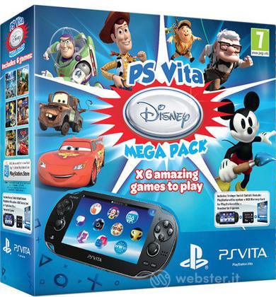 PS Vita 3G+Memory Card 8GB+Disney Vouch.