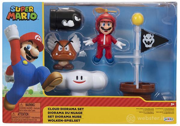 Super Mario Cloud Diorama Set 5pz