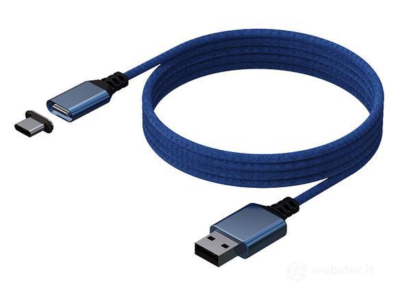 KONIX Magnetic Cable 3M PS5 Blue