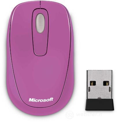 MS Wireless Mobile Mouse 1000 Pink