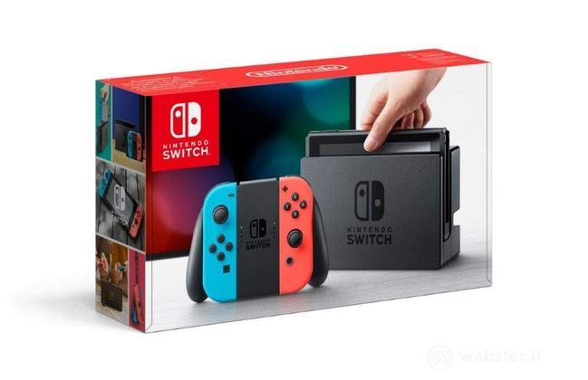 Nintendo Switch Joy-Con Neon Rosso Blu