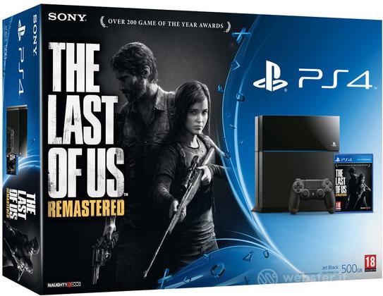 Playstation 4+The Last of Us Remastered