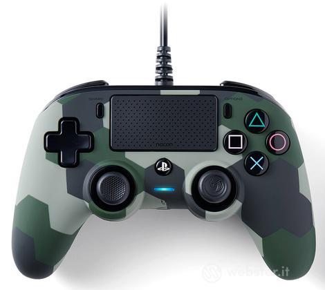 NACON PS4 Controller Wired Camo Green