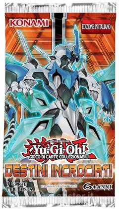 Yu-Gi-Oh! Destini Incrociati busta Yu-Gi-Oh! Destini Incrociati busta