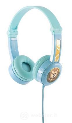 BUDDYPHONES Cuffia Travel Blu