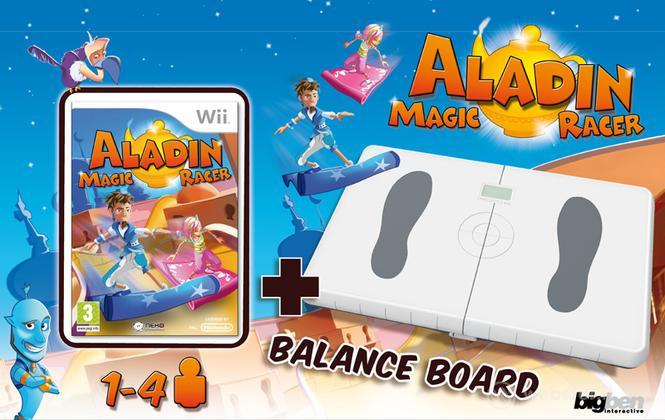 Aladin Magic Racer + Balance Board BigB