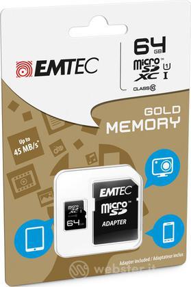 MicroSD + Adapter 64GB Gold(Smartph-Tab) MicroSD + Adapter 64GB Gold(Smartph-Tab)